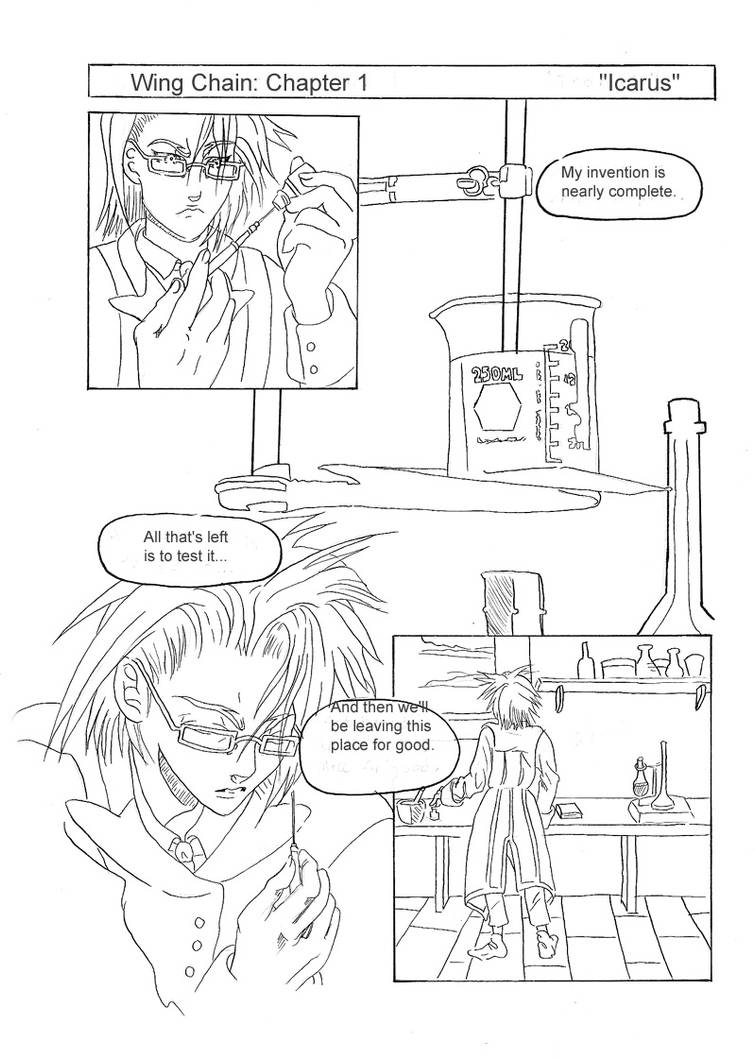 Icarus Page 1 by Lantha on DeviantArt