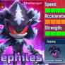 Mephiles Stat Card | Sonic Forces Speed Battle