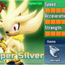 Super Silver Stat Card | Sonic Forces Speed Battle