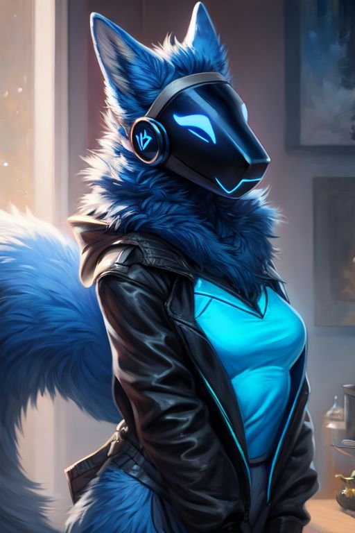 My female Protogen 2 by JohnBlueFox96 on DeviantArt