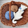 Rub-My-Belly Kitten Crochet Pattern