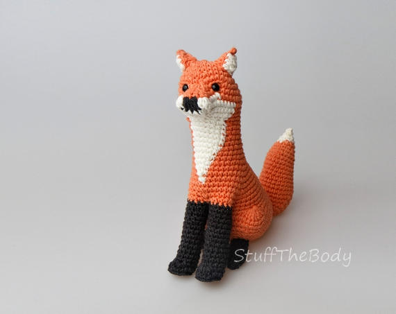 Malcolm The Fox (Amigurumi) by Stuffthebody