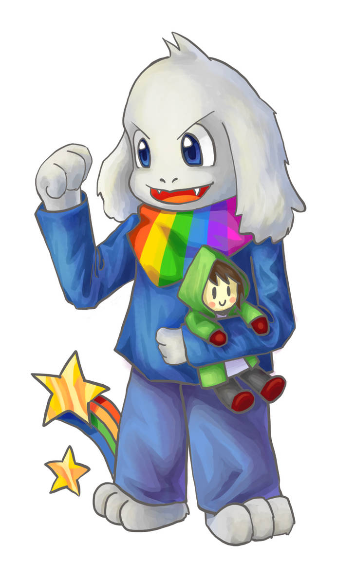 Storyshift Asriel by naien08 on DeviantArt