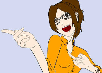 Hanji Zoe laughing