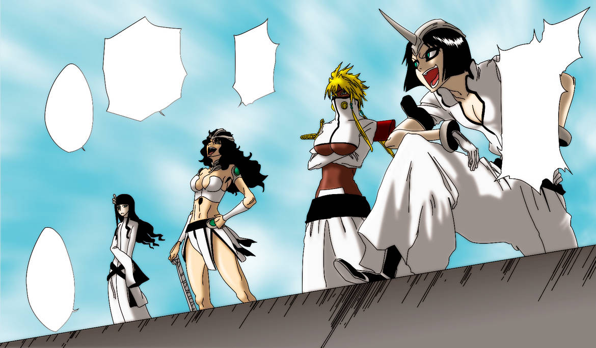 Watching a Fight Bleach 282 by garf03 on DeviantArt