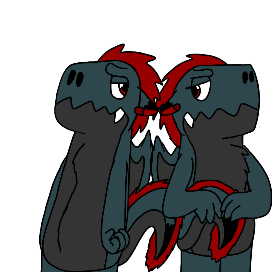 A Male and Female Dragon Raptor Species by ILoveHiroandBaymax on DeviantArt