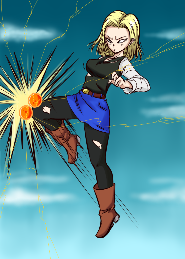 Android 18 Vs Android 17 Ballbusting Story By Infinitebottom On android-18-vs-android-17-ballbusting-story-by-infinitebottom-on