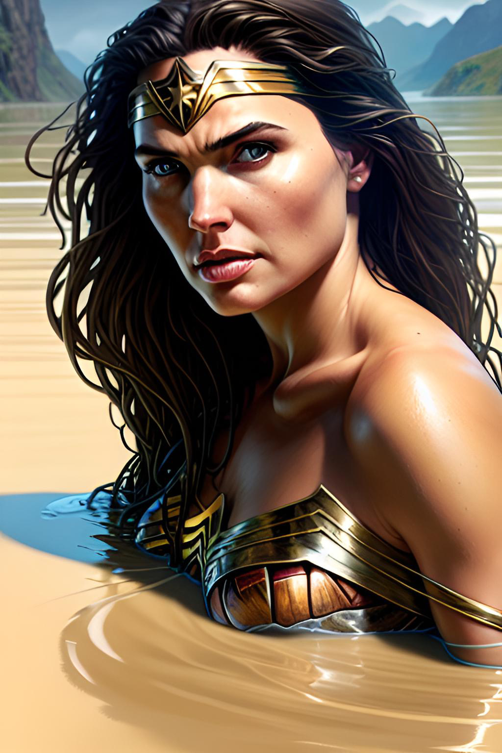 Wonder Woman in Chains by Jeffach on DeviantArt