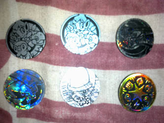 Pokemon coins from LugiaLuver1