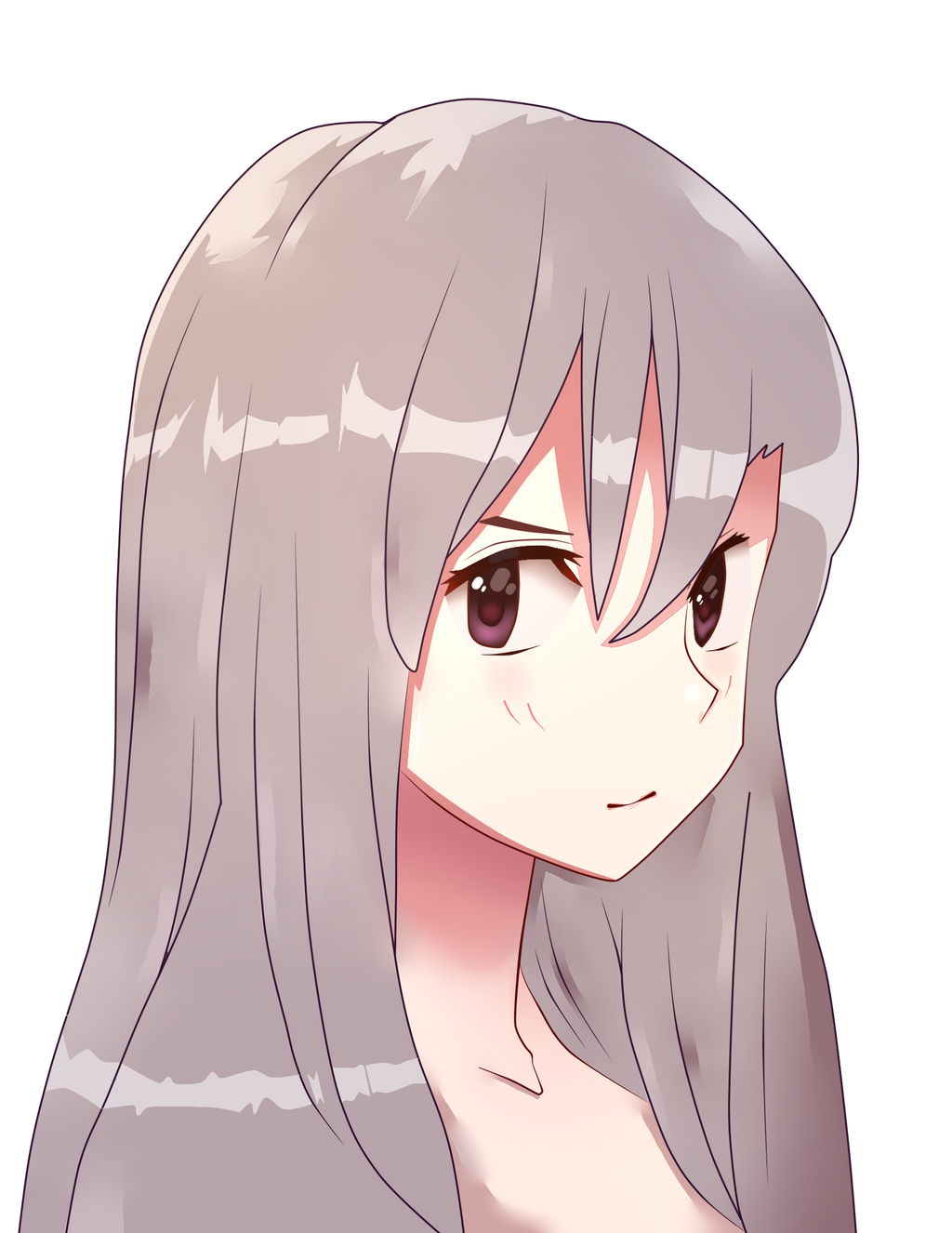 Anime Character Side Profile Anime Girl