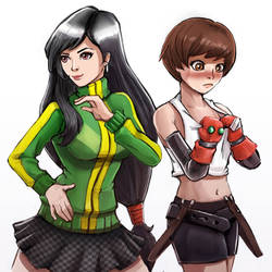 Chie x Tifa