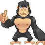 Gorilla mascot