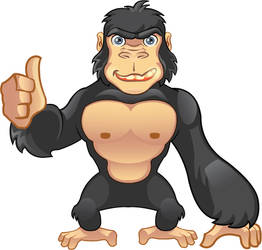 Gorilla mascot