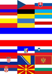 Slavic flags _ without names