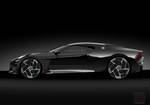 la voiture noire Bugatti