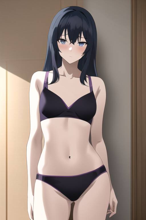 AI GENERATED - ANIME GIRL IN HER UNDERWEAR by PotatoAlchemy on