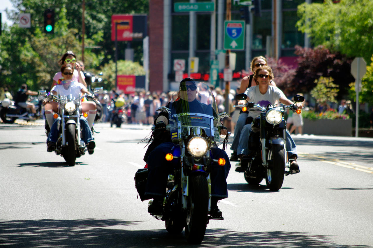 Dykes On Bikes, Three.