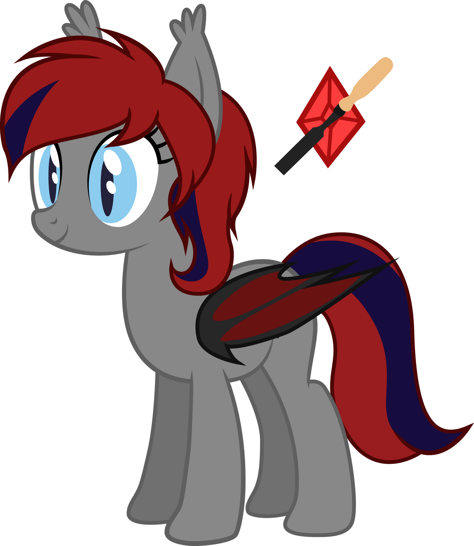 Ruby Dust (Commission) by DuskTheBatPack on DeviantArt