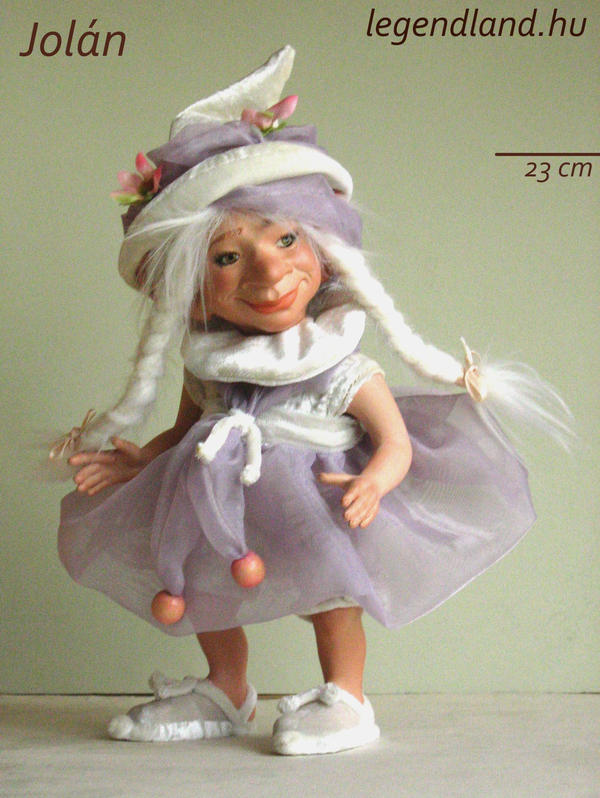 Jolan hobgoblin art doll - poseable art doll