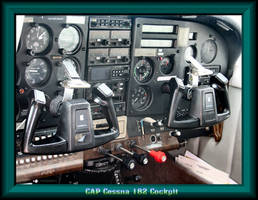 CAP Cessna 182 Cockpit