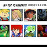 Top Ten Obscure Characters