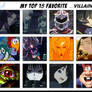 Bridal Shotacon's 15 Favorite Villains