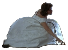 Sara Jean Reynolds squatting