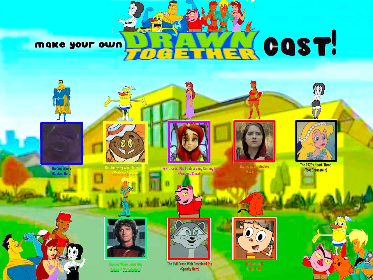 Drawn Together Names Drawn Together (Knockoff Parody) by BridalSpirit007 on DeviantArt