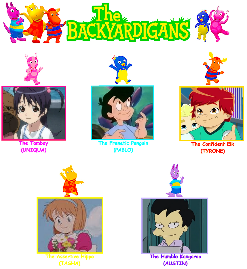 Backyardigans (BridalSpirit007 Style) by BridalSpirit007 on DeviantArt