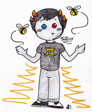 Sollux et deux abeilles:.