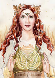 Labyrinth Goddess