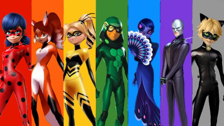 Miraculous Characters & Superheroes