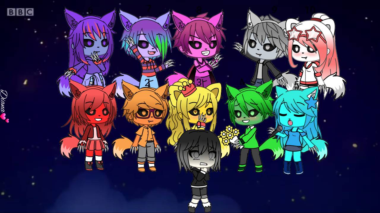 Gacha life character by tasqq1tv on DeviantArt