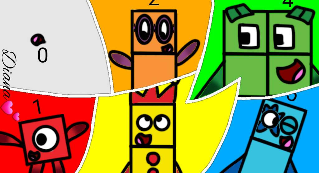 NumberBlocks In My Style by gamerdiana on DeviantArt