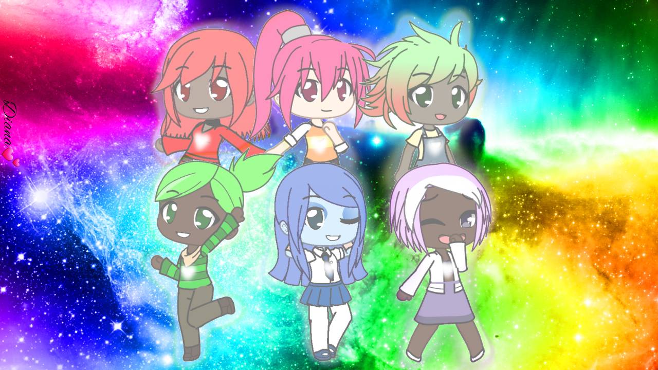 Rainbow friends in gacha club by HanakoLovesEddsworld on DeviantArt