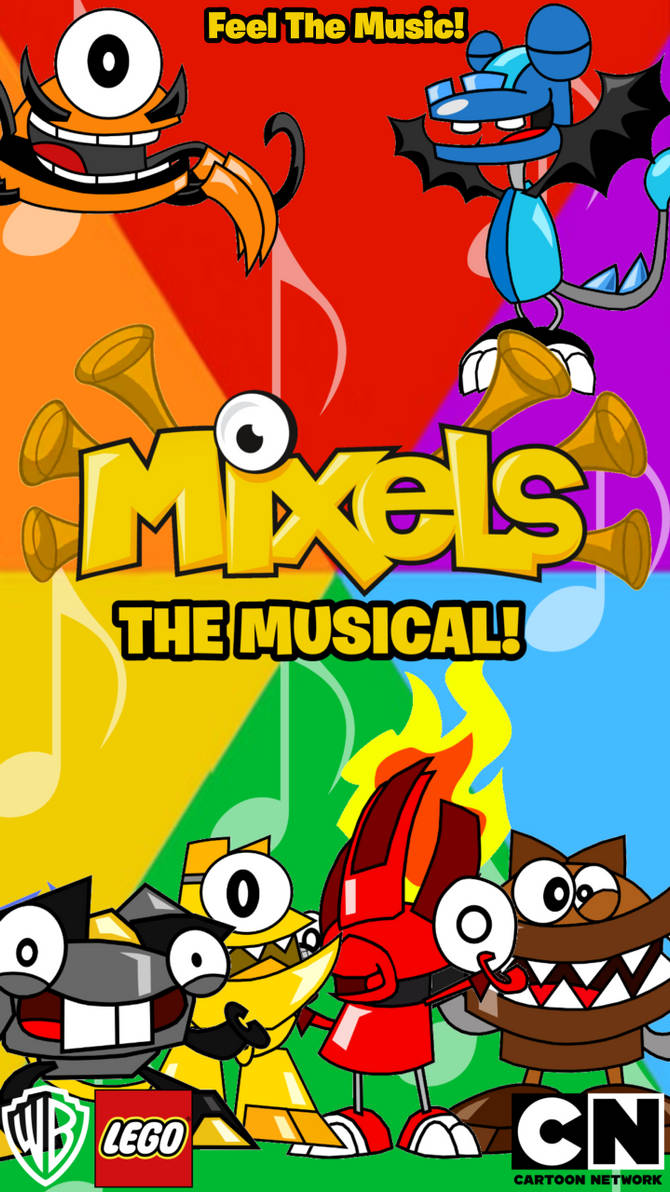 Mixels The Musical! Movie Poster! by gamerdiana on DeviantArt