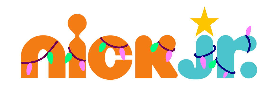 Nick Jr Christmas logo by gamerdiana on DeviantArt
