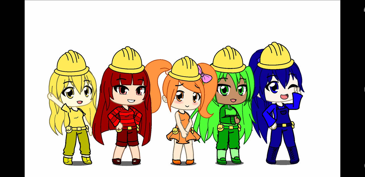 The Builder Girls by gamerdiana on DeviantArt