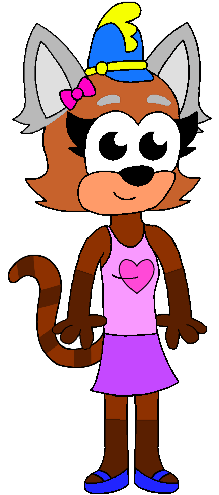 Mia The Red Panda Cat by gamerdiana on DeviantArt
