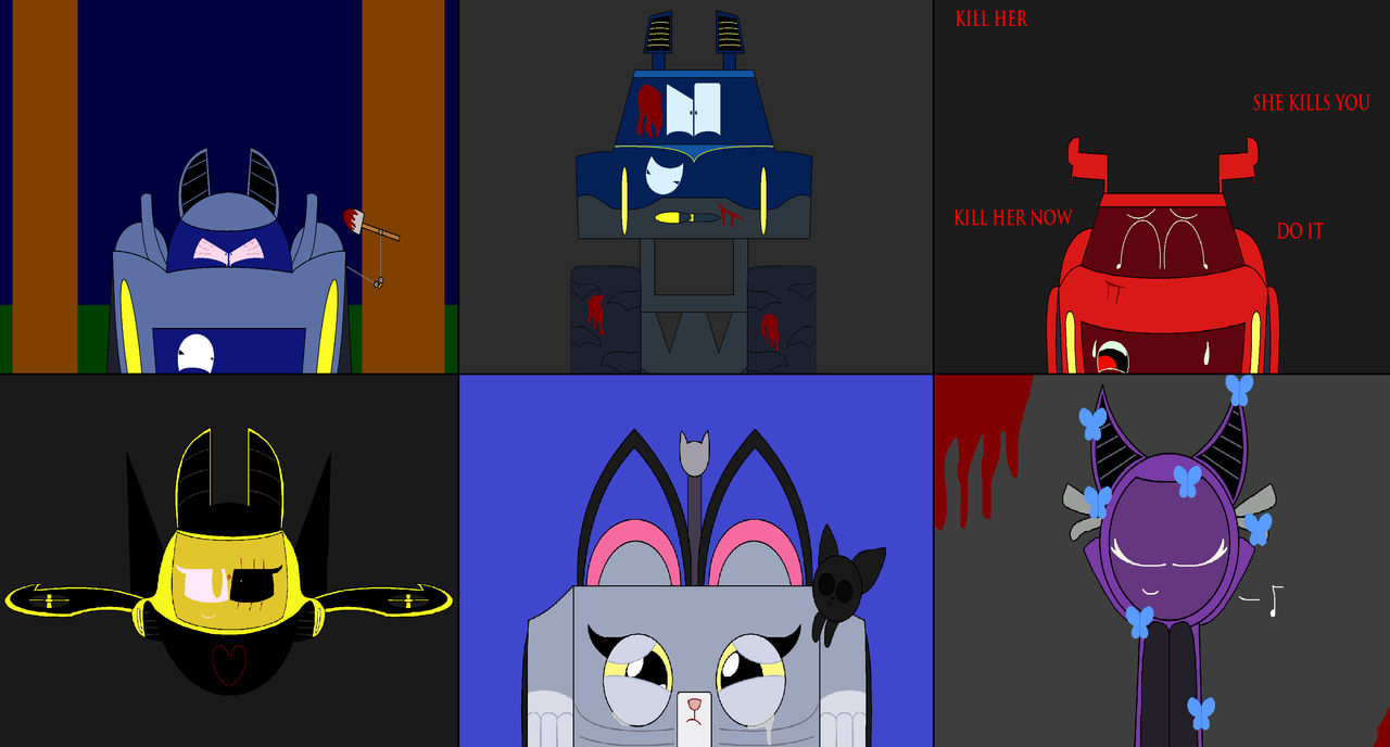 Evil Computer Batwheels Batwheels X Creepypasta by gamerdiana on DeviantArt