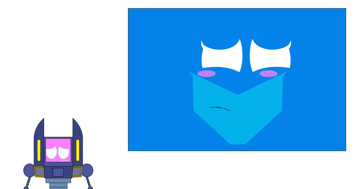 A Robot Loves A Computer Girl by gamerdiana on DeviantArt