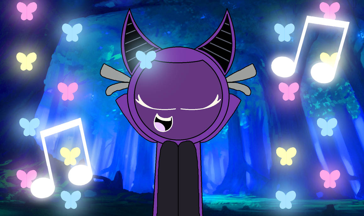 Dh Rabbit Bibi Bibi Singing With The Butterflies by gamerdiana on DeviantArt