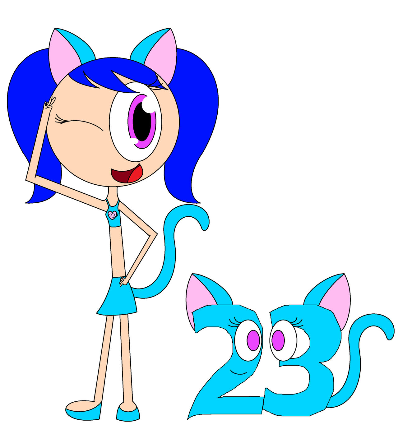 Toonlore Style Me In Marcio's Number Lore Style by gamerdiana on DeviantArt