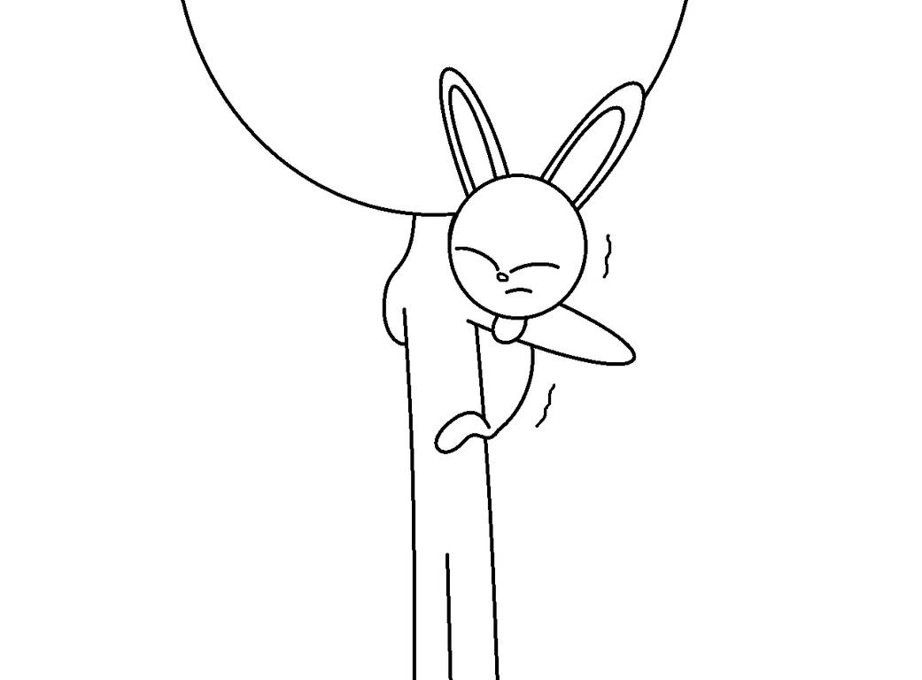 Human Rabbit Drawing Base Hugging Bunny base by gamerdiana on DeviantArt