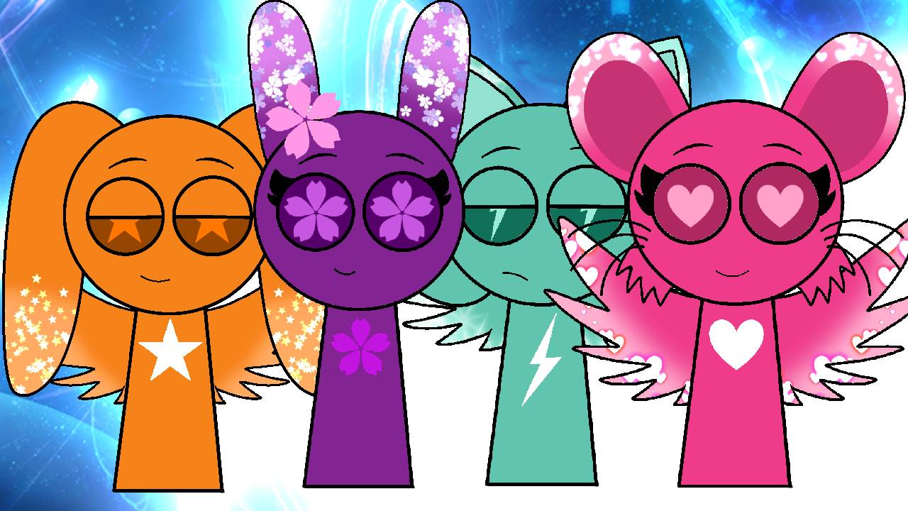 Sprunki Style. Deviantart K I D And S In Sprunki Style Greencore Version by gamerdiana on DeviantArt