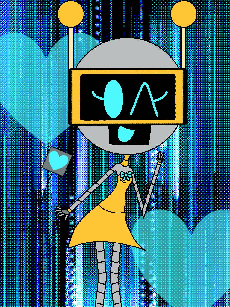 Fun Bot as a girl by gamerdiana on DeviantArt