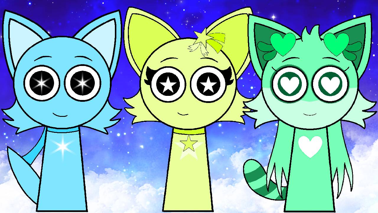 The Tvo Text In Sprunki Style Night Time Version by gamerdiana on ...