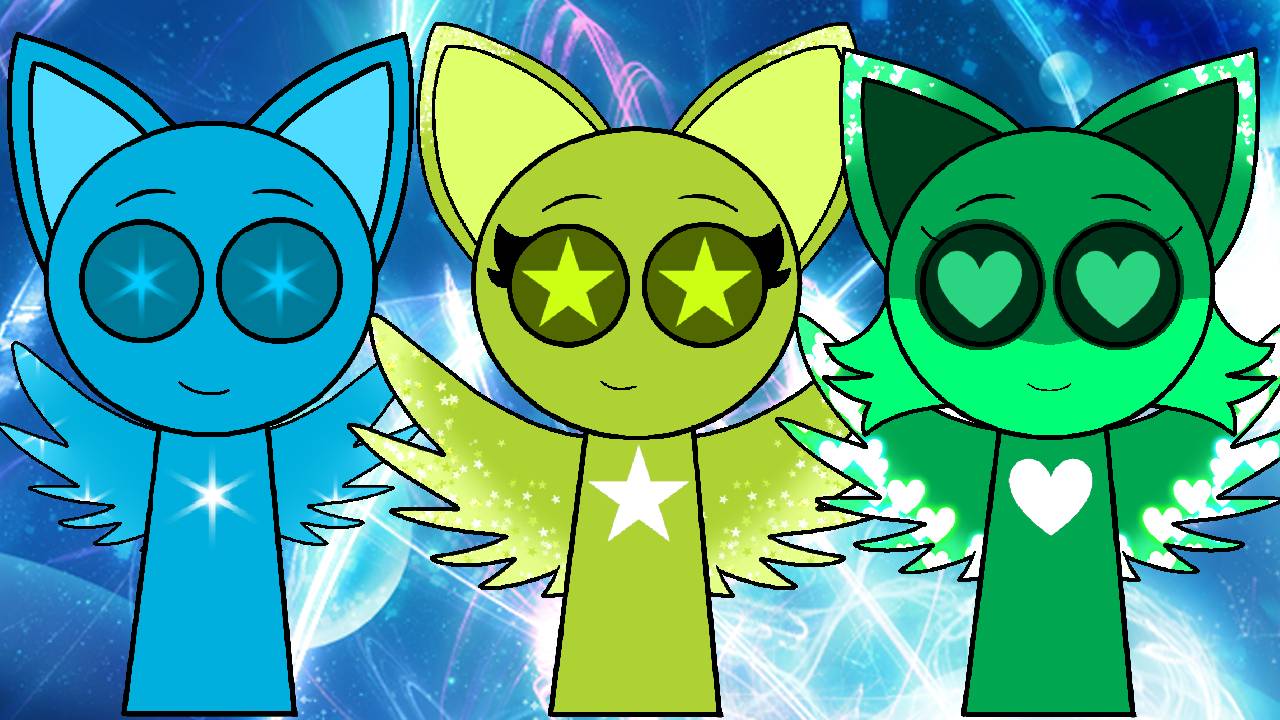 The Tvo Text In Sprunki Style Greencore Version by gamerdiana on DeviantArt