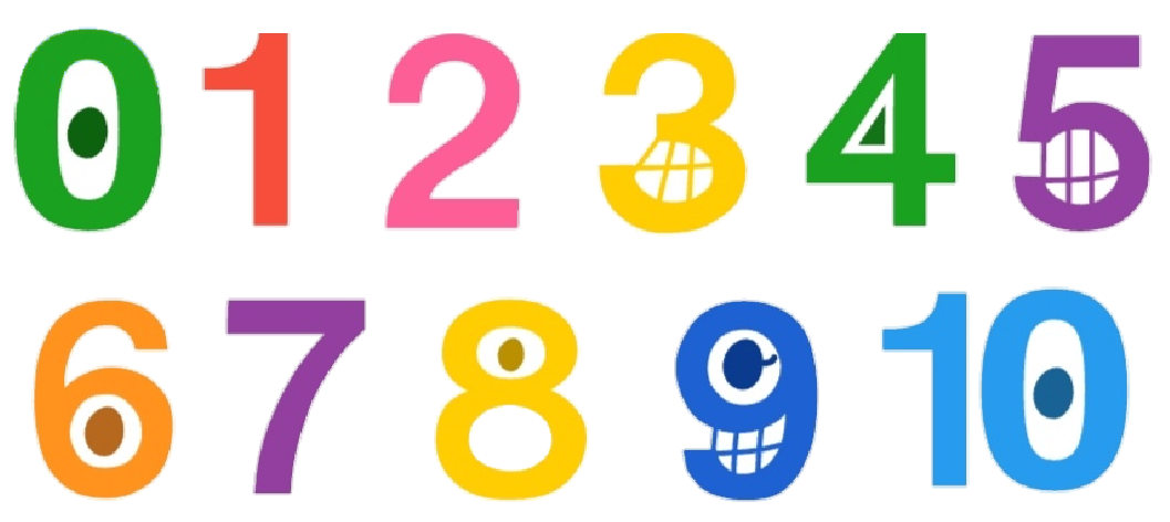 Tvokids Numbers by gamerdiana on DeviantArt