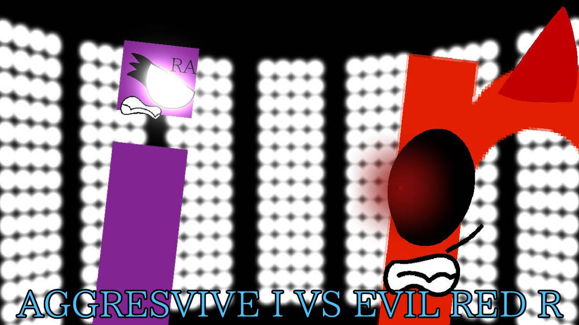 Evil Red R Aggresvive i VS Evil red r by gamerdiana on DeviantArt
